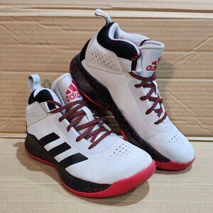Size 4 Boys Grey Adidas Shoes